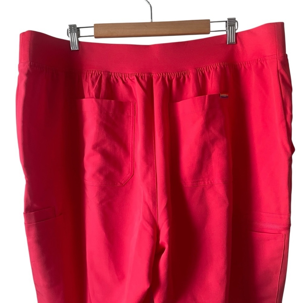 Figs Hibiscus Pride High Waisted Zamola Joggers Scrub Pants Size 4XL NWT - Picture 6 of 9